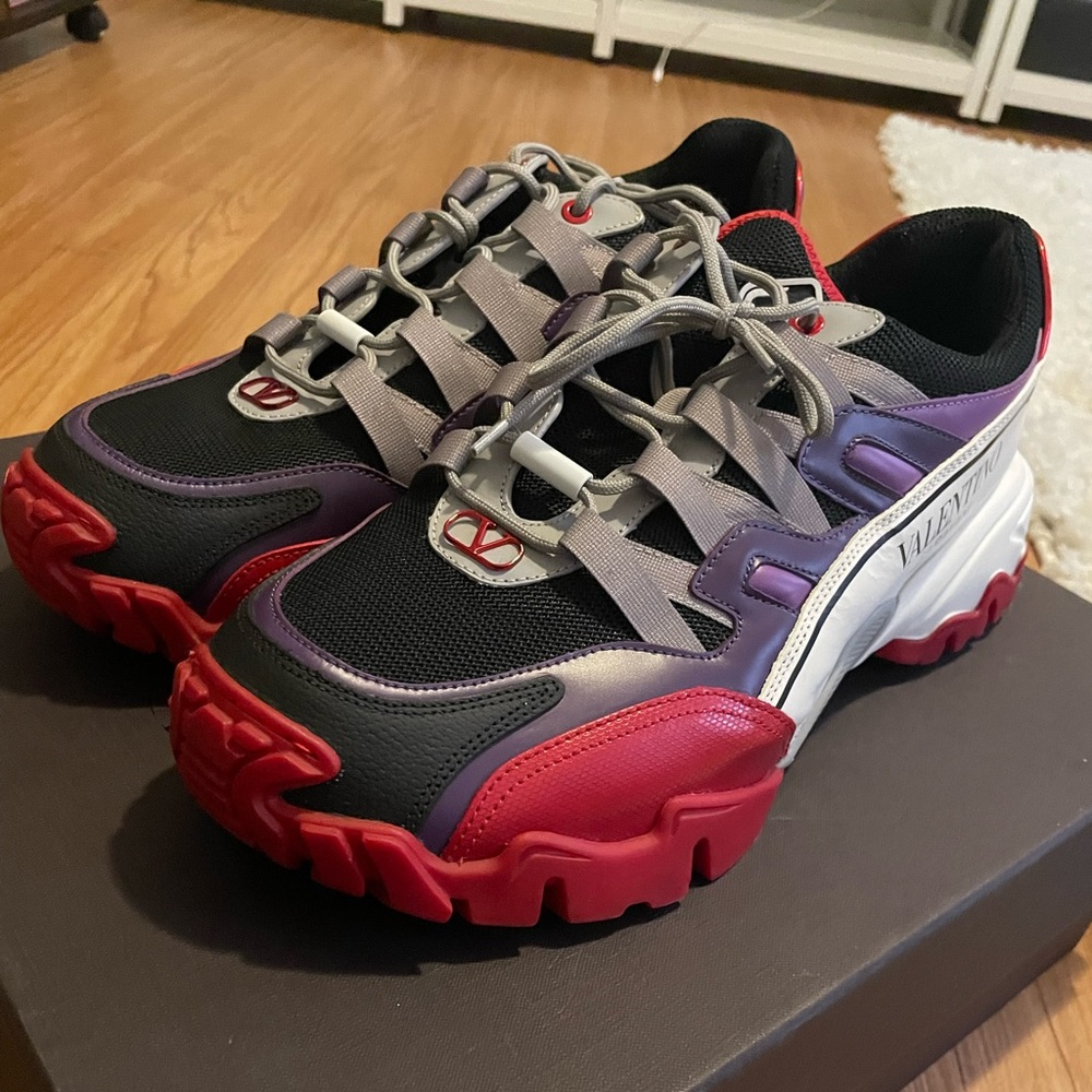 VALENTINO
X UNDERCOVER Calfskin Mens Climbers Sneakers Sz 43